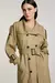 Trench Coat Longo Sue - Bege Khaki NV - Loja Form