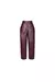 Calça Couro Adla - Vermelho Berry NV - Loja Form