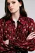 Camisa Manga Longa Ayla - Vermelho Berry NV - comprar online