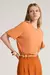 T-Shirt Eloah - Laranja Folk NV