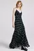 Vestido Midi Charlotte - Est.Coração Western Preto NV