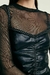 Blusa Couro Adla - Preto NV - loja online