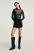 Blusa Couro Adla - Preto NV