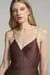 Vestido Liliana - Marrom Cinnamon NV - loja online