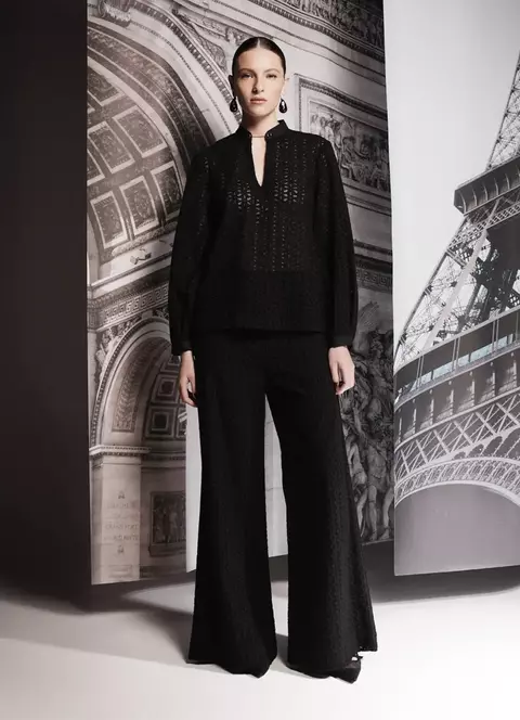 Calça Karim Preta Carol Bassi