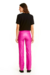 Calça Couro Nanda Pink Neon NV - comprar online