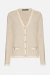Casaquete Tricot Vanessa Off White Carol Bassi - Loja Form