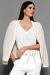 Casaquete Tricot Vanessa Off White Carol Bassi - comprar online