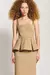 Vestido Georgia - Marrom Honey NV - comprar online