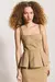 Vestido Georgia - Marrom Honey NV na internet
