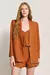 Blazer Paloma - Marrom Caramelo - comprar online