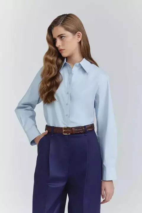Camisa Sasha - Azul Bebe NV - comprar online
