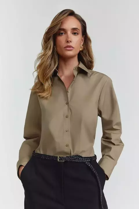 Camisa Sasha - Bege Trench NV