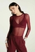 Body Laila - Vermelho Bordo NV