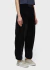 Calça Pregas Veludo Preto Osklen - comprar online