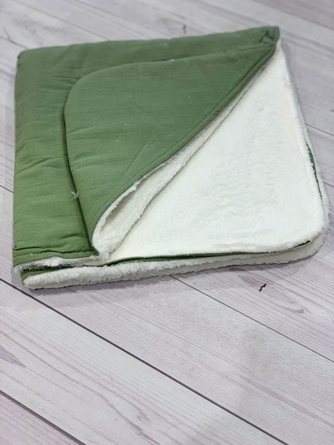 Manta Corderito Verde