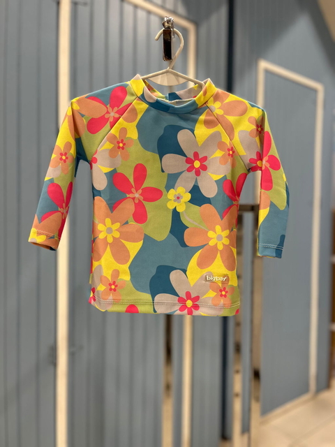 Remera Uv Flores (12M a 36M)
