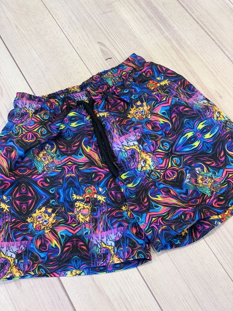 Short De Baño Simpson Retro (Talle 4 al 16)