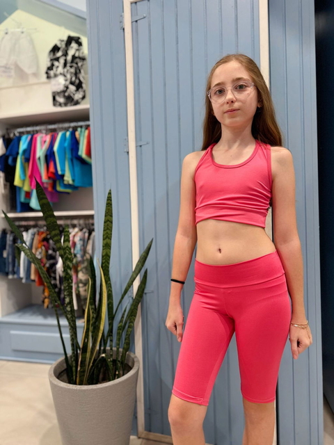 Top Y Biker Lycra (3A a 10A)