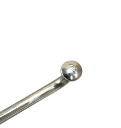 RAIO FINO 175MMX2,0MM INOX COM NIPLE LATÃO