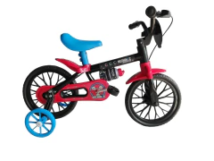 BICICLETA ARO 12 MECHANIC, PTO/VRM/AZ NATHOR