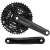 PEDIVELA LOGAN MTB ALUMINIO 170MM 24/34/42D PRETO - INDEXADO - comprar online