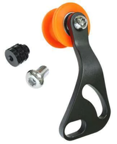 TENSIONADOR CORRENTE DIRT JUMP PRIME AERO ALUMINIO PRETO/VERMELHO