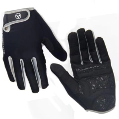 LUVA ABSOLUTE OUTFIT NERO DL DEDO LONGO PRETA/CINZA - TAMANHO: M