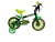 BICICLETA ARO 12 INFANTIL PR/VERDE NATHOR BLACK 12