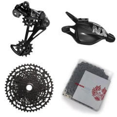 KIT DE UPGRADE SRAM NX EAGLE 12 VELOCIDADES PRETO (SEM PEDIVELA)