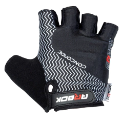 LUVA PARA CICLISMO ARBOK DEDO CURTO CONCORDE PRETA/BRANCO TAM: M COM VELCRO - comprar online