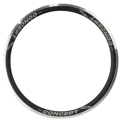 ARO VZAN CONCEPT 700C 24F TUBELESS FREIO FERRADURA ROAD PRETO/CINZA
