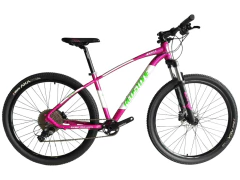 BICICLETA REDSTONE AQUILA 11V A29 T17 ROSA/BCO/VERDE