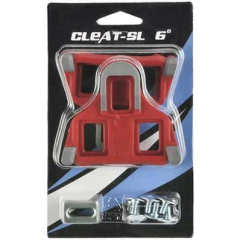 TAQUINHO WELLGO RC9 SPD-SL FLUTUACAO 6° VERMELHO COM PARAFUSOS - comprar online