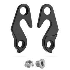 GANCHEIRA GANTECH G036 PARA GTS M1 / GTS FEEL / ALFAMEQ STROLL / SUTTON EXTREME ALUMINIO ANODIZADO PRETO C/ PARAFUSO