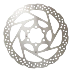 DISCO DE FREIO ROTOR ABSOLUTE WILD 160MM 6 PARAFUSOS ACO PRATA (SEM PARAFUSOS) - comprar online