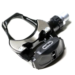 PEDAL CLIP SPEED WELLGO R251 9/16 ALUMINIO PRETO COM TAQUINHO - comprar online