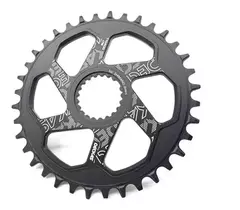 COROA DECKAS 36D DIRECT MOUNT SHIMANO 7-12V CNC ALUMINIO PRETO