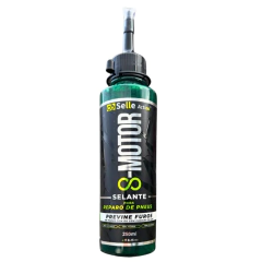 SELANTE TUBELESS UNIVERSAL S-MOTOR 250ML SELLE ACTION - PARA MOTOS E CARROS