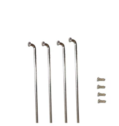 RAIO FINO 175MMX2,0MM INOX COM NIPLE LATÃO