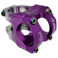 SUPORTE GUIDÃO ALUMINIO CNC ELLEVEN 31.8MM X 35MM BICOLOR GRADIENT