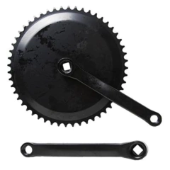 PEDIVELA LOGAN ACO 170MM PRETO COM COROA 52D FECHADA