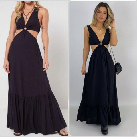 MOLDE EM PDF - Vestido Violeta