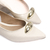 LARA SLINGBACK SAPATILHA OFF WHITE na internet