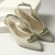 LARA SLINGBACK SAPATILHA OFF WHITE - Solleve