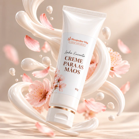 CREME PARA AS MÃOS | Linha Encanto