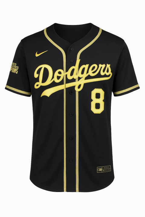 CAMISETA MLB DODGERS NEGRA - comprar online