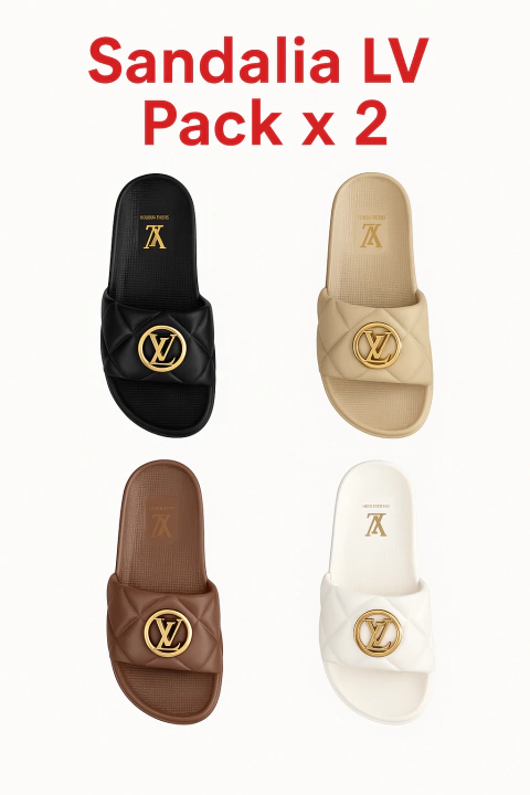 SANDALIAS LV Pack x 2 - comprar online
