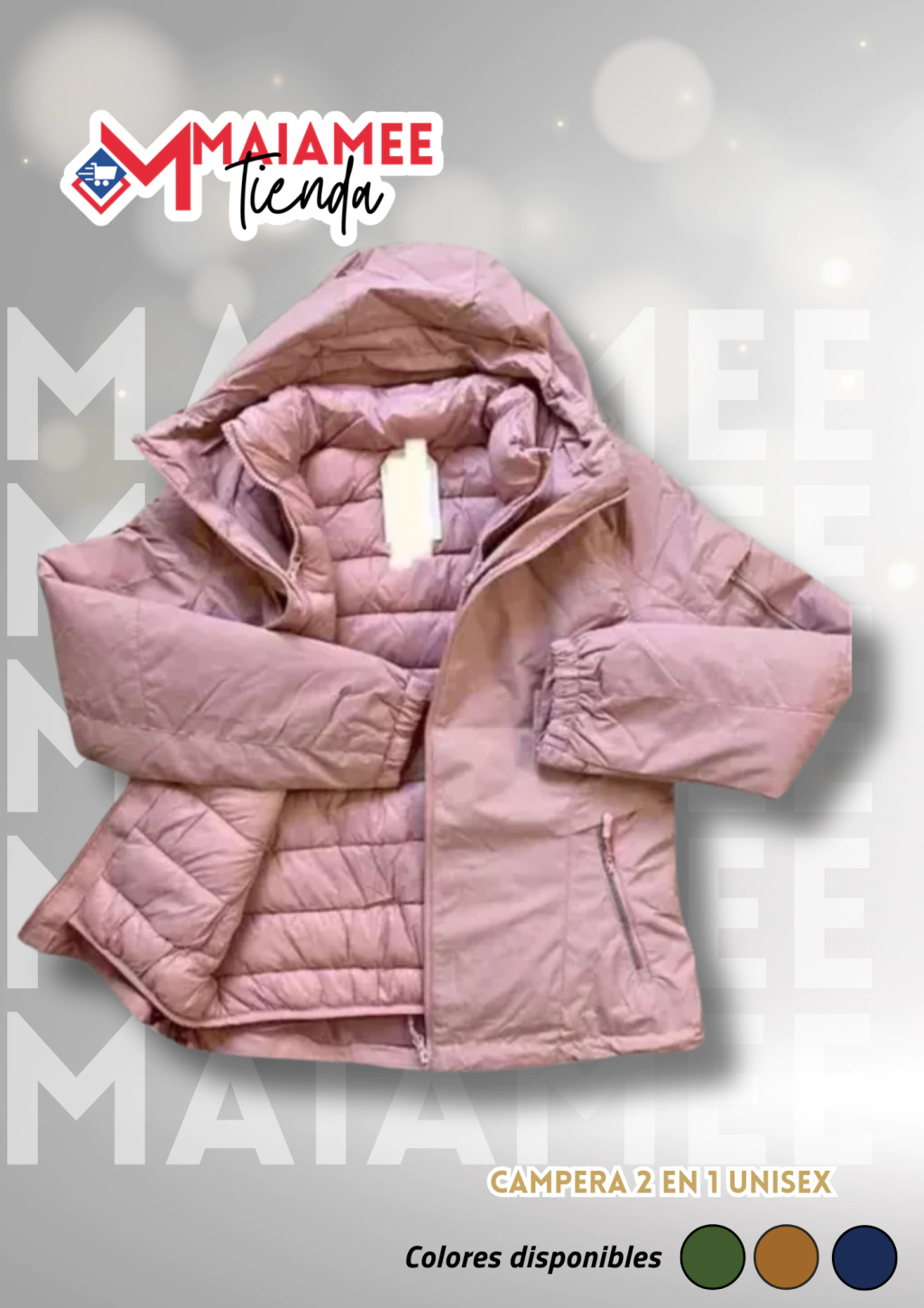CAMPERA 2 EN 1 UNISEX