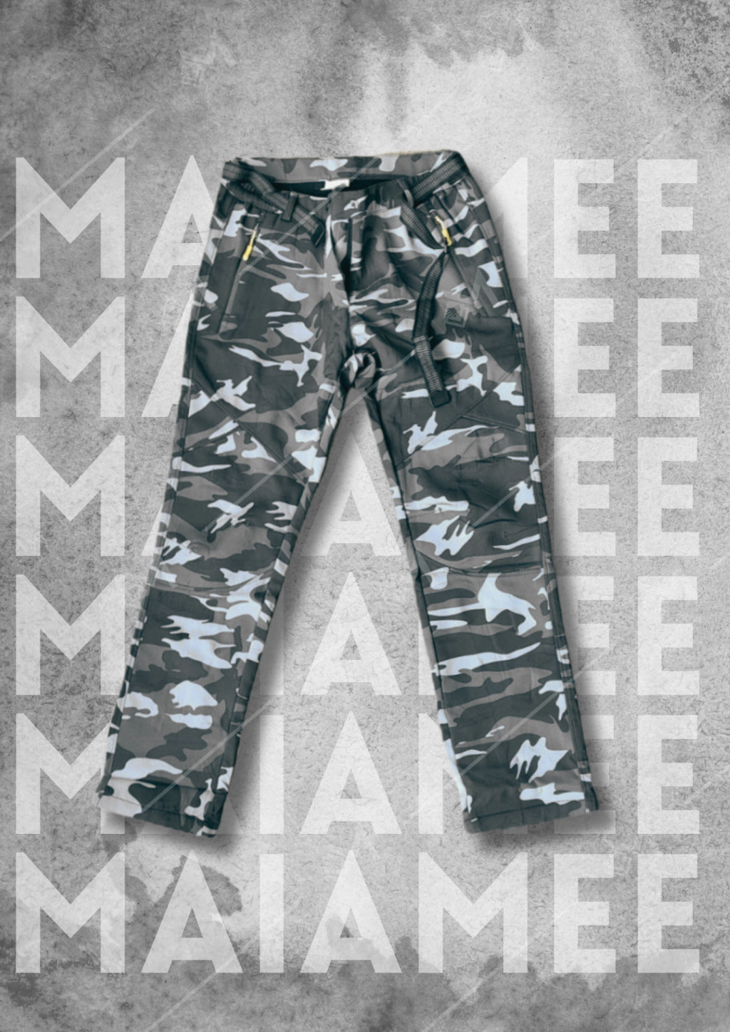 PANTALON PARA NIEVE TERMICO CAMUFLADO